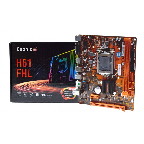 Esonic H61FHL 1333MHz DDR3 Soket 1155Pin mATX Anakart
