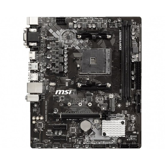 MSI B450M-A PRO MAX AMD B450 Soket AM4 DDR4 4133(OC)MHz mATX Gaming Anakart MSI B450M-A PRO MAX AMD B450 Soket AM4 DDR4 4133(OC)MHz mATX Gaming Anakart