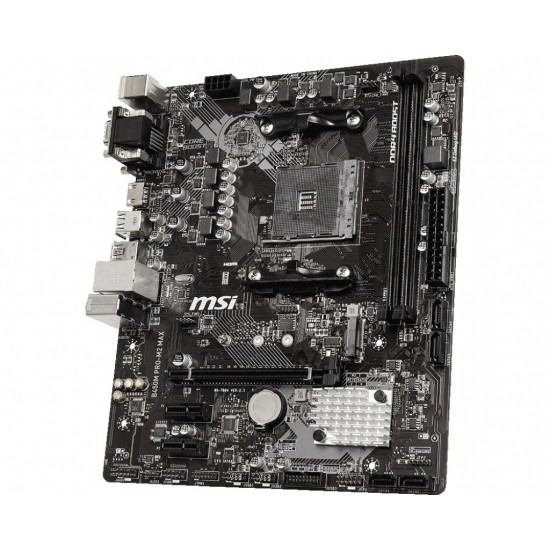 MSI B450M-A PRO MAX AMD B450 Soket AM4 DDR4 4133(OC)MHz mATX Gaming Anakart MSI B450M-A PRO MAX AMD B450 Soket AM4 DDR4 4133(OC)MHz mATX Gaming Anakart
