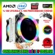Snowman T6 Rainbow 6 Bakır Kanallı CPU Soğutucu Fan Snowman T6 Rainbow 6 Bakır Kanallı CPU Soğutucu Fan