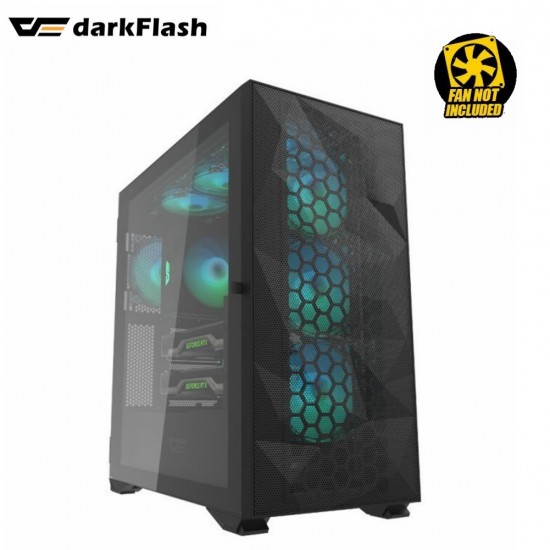 DARKFLASH DLX21 MESH 4x120mm RGB Fanlı Kumandalı Profesyonel Gaming Oyuncu Bilgisayar Kasası DARKFLASH DLX21 MESH 4x120mm RGB Fanlı Kumandalı Profesyonel Gaming Oyuncu Bilgisayar Kasası