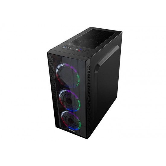 Everest CRYSTAL 4x120mm RAİNBOW Fanlı Tempered Glass Profesyonel Gaming Oyuncu Bilgisayar Kasası PSU YOK Everest CRYSTAL 4x120mm RAİNBOW Fanlı Tempered Glass Profesyonel Gaming Oyuncu Bilgisayar Kasası PSU YOK