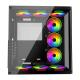 GAMETECH Archon 9x120mm Rgb Fanlı Kumandalı Profesyonel Gaming Oyuncu Bilgisayar Kasası