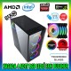 GAMETECH Ares Rainbow 4x120mm Fan Gaming Oyuncu Kasası GAMETECH Ares Rainbow 4x120mm Fan Gaming Oyuncu Kasası