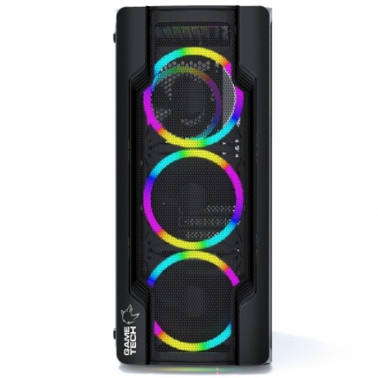 GAMETECH COLDER Rainbow 4x120mm Fan Gaming Oyuncu Kasası GAMETECH COLDER Rainbow 4x120mm Fan Gaming Oyuncu Kasası