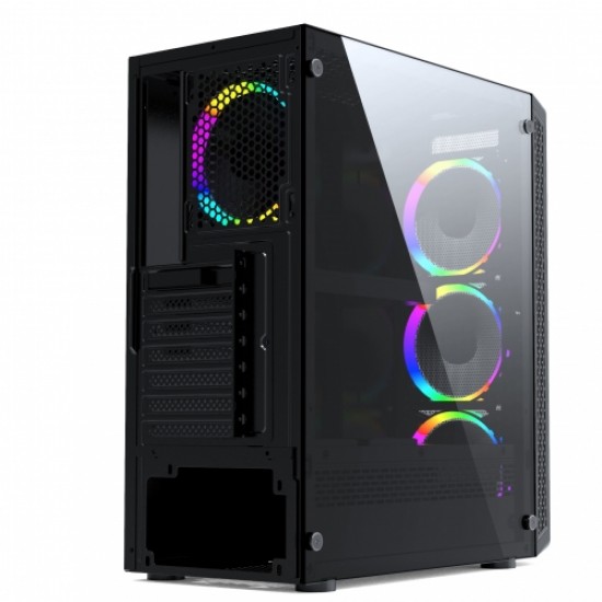 GAMETECH COLDER Rainbow 4x120mm Fan Gaming Oyuncu Kasası GAMETECH COLDER Rainbow 4x120mm Fan Gaming Oyuncu Kasası