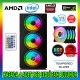GAMETECH GALAXY KUMANDALI RGB 4x140mm 1X120mm Fan Gaming Oyuncu Kasası GAMETECH GALAXY KUMANDALI RGB 4x140mm 1X120mm Fan Gaming Oyuncu Kasası