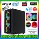 GAMETECH LEGEND Rainbow 4x120mm Fan Gaming Oyuncu Kasası