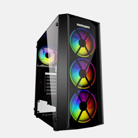 MasterGame PUSAT 4x12cm Autoring Rgb Fan Temper Cam Gaming Oyuncu Kasası MasterGame PUSAT 4x12cm Autoring Rgb Fan Temper Cam Gaming Oyuncu Kasası
