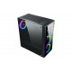 MasterGame SOHO 4x12cm Autoring Rgb Fan Temper Cam Gaming Oyuncu Kasası
