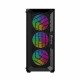 Zoko CHIKO 4x12cm Reset Kontrollu RGB Fan Temper Cam Profesyonel Gaming Oyuncu Kasası