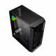 Zoko CHIKO 4x12cm Reset Kontrollu RGB Fan Temper Cam Profesyonel Gaming Oyuncu Kasası