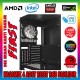 Zoko FIRST 4x12cm Reset Kontrollu RGB Fan Temper Cam Profesyonel Gaming Oyuncu Kasası