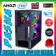 Zoko PASHA 4x12cm Autoring Rgb Fan Temper Cam Mesh Ön Panel USB 3.0 ATX Tower Profesyonel Gaming Oyuncu Bilgisayar Kasası