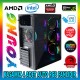 Zoko YOUNG 4x12cm Autoring Rgb Fan Temper Cam USB 3.0 ATX Tower Profesyonel Gaming Oyuncu Bilgisayar Kasası