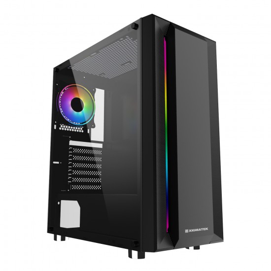 Xigmatek HELIOS Rainbow Led Şeritli Gaming Oyuncu Bilgisayar Kasası Xigmatek HELIOS Rainbow Led Şeritli Gaming Oyuncu Bilgisayar Kasası
