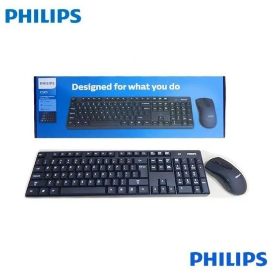 Philips C501 SPT6501B/00 Kablosuz Klavye Mouse Seti