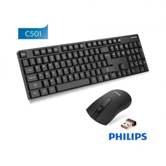 Philips C501 SPT6501B/00 Kablosuz Klavye Mouse Seti