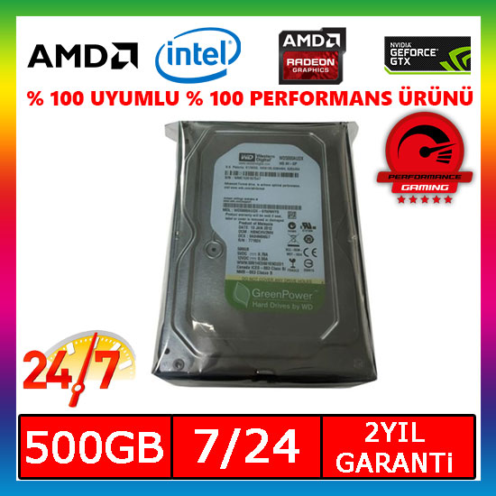 Western Digital AV-GP WD5000AVDS 500 GB HDD Western Digital AV-GP WD5000AVDS 500 GB HDD