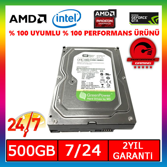 Western Digital AV-GP WD5000AVDS 500 GB HDD Western Digital AV-GP WD5000AVDS 500 GB HDD