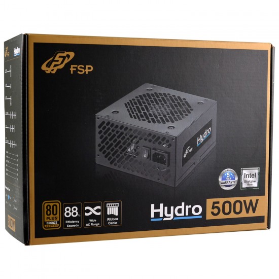 FSP Hyper Hd500 500W 80 Plus Aktif PFC Power Supply Güç Kaynağı
