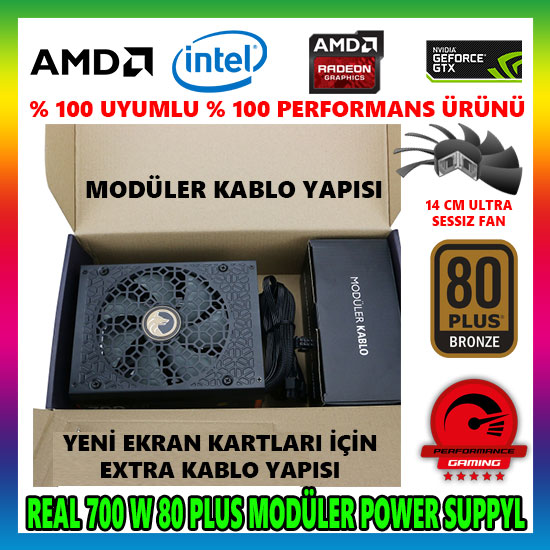 GAMETECH GTP-700 700W 80 PLUS MODÜLER POWER SUPPLY GAMETECH GTP-700 700W 80 PLUS MODÜLER POWER SUPPLY