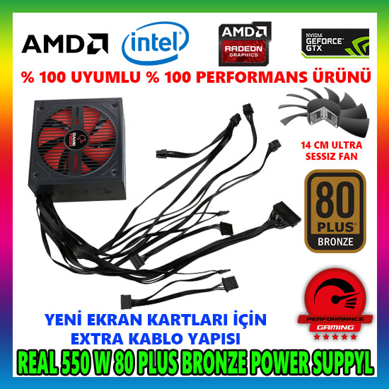 GAMETECH GTP-550 550W 80 PLUS POWER SUPPLY GAMETECH GTP-550 550W 80 PLUS POWER SUPPLY