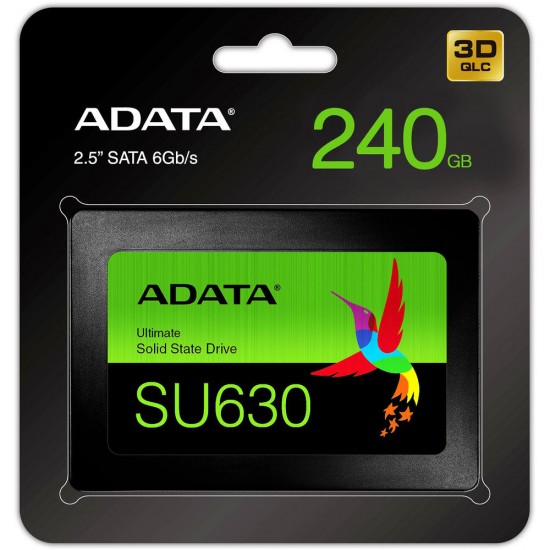Adata ASU630SS-240GQ-R 240 GB 2.5" 520MB-450 MB/s SSD Disk Adata ASU630SS-240GQ-R 240 GB 2.5" 520MB-450 MB/s SSD Disk