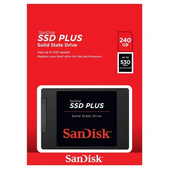 SanDisk 240 GB SSD Plus SDSSDA-240G-G26 2.5" SATA 3.0 SSD