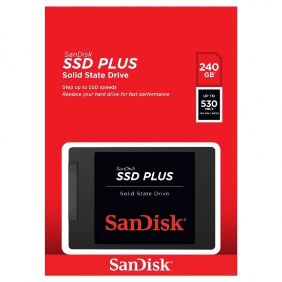 SanDisk 240 GB SSD Plus SDSSDA-240G-G26 2.5" SATA 3.0 SSD SanDisk 240 GB SSD Plus SDSSDA-240G-G26 2.5" SATA 3.0 SSD