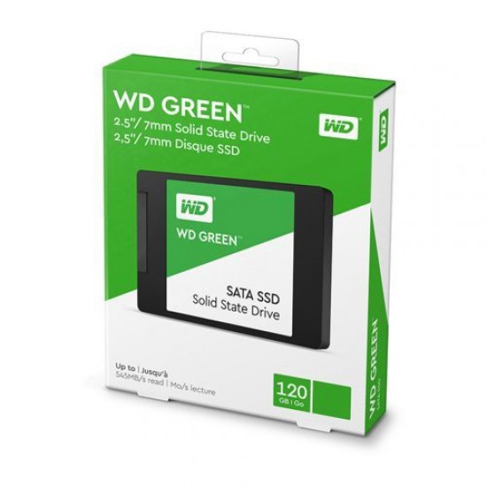 Western Digital 120 GB Green WDS120G2G0A 2.5" SATA 3.0 SSD Western Digital 120 GB Green WDS120G2G0A 2.5" SATA 3.0 SSD
